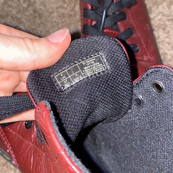 Red Doc Martens - Picture 3 of 4